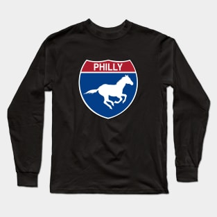 horse on 95 Long Sleeve T-Shirt